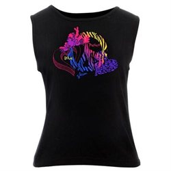 peace frogs jr animal print frog wide tank