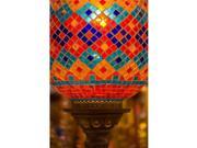 Posterazzi Pddas37dgu0210 Stained Glass Lamp Vendor In Spice Market Istanbul Turkey Poster Print By Darrell Gulin - 18 X 26 In.