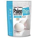 Paleo Thin Protein Egg White Powder (2 LBS Total)(Soy Free)(30 Servings Total) (GMO Free) (Unflavored)