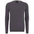 Scotch & Soda Men's Twist Cotton Melange Knit - Burgundy