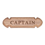 Whitecap 62670 Teak Name Plate