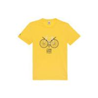 Le Coq Sportif Tour de France N13 Short Sleeved T-Shirt - Yellow