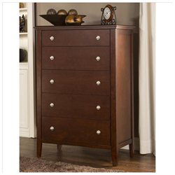 Hillsdale Metro Chest Warm Cherry Finish