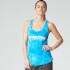 Myprotein Women's Tie Dye Stringer Vest, Blue, XS/UK 6