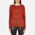 BOSS Orange Women's Tibow Striped Top - Multi - L
