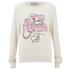Wildfox Women's Baggy Beach Jumper Call Don't Text - Vintage Lace - L/UK 14
