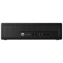 HP EliteDesk 800 G1 Desktop Computer - Intel Core i5 i5-4670S 3.10 GHz - Ultra Slim - 4 GB RAM - 500 GB HDD - DVD-Writer - Intel HD 4600 - Windows 7 Professional 64-bit - Wireless LAN