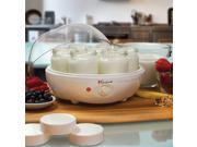 Euro Cuisine Ym80 Yogurt Maker, Making Up To Seven Different Types Of Flavors