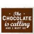 Go Jump in the Lake (Chocolate) - 40x50cm Canvas