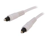 Nippon Labs Model Pt-6w 6 Ft. Toslink Optical Cables Male/ Male Cable White