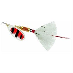 MEPPS Mepps B3ST-SRBK-W Dressed Aglia Bait (White)