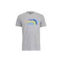 The North Face Men's Short Sleeve Easy Cotton T-Shirt - Heather Grey