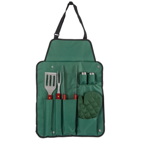 Barbecue Apron Set - 7-piece