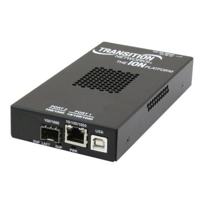 Transition S3221-1040-t-na S322x Series Oam/ip-based Remotely Managed - Fiber Media Converter - Gige - 10base-t  100base-tx  1000base-t - Rj-45 / Sfp (mini-gbic