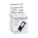 Self-Adhesive Opaque Multiuse Labels f/Label Printers, 1-1/8 x 2, White, 440/Box