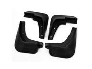 Unique Bargains Car Black Splash Guards Front Rear Mud Flaps Set For Chevrolet Sail 2010