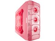 APEVIA X-CRUISER3 X-CRUISER3-PK Black Computer Case w/ Side Window-Pink