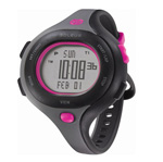 Soleus Chicked Black/rhored/black Womens 30 Lap Memory Sports Watch