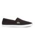 Lacoste Men's Marice Canvas Slip On Pumps - Black - UK 12