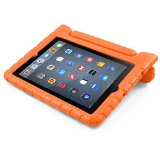 iPad Mini Case, BUDDIBOX   Shock Resistant  Carrying Case for Apple Mini iPad 2/3/4 and Retina, (Orange)