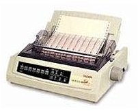 Okidata Moicroline 62415401 320 Turbo/n Dot Matrix Printer - 240 X 216 Dpi - 470 Cps - 9-pin - Narrow Parallel - 120v - White