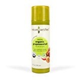 100% Natural, Raw, Pure, Hexane Free, Cold-Pressed and USDA Certified Organic Grapeseed Oil - 120 ml