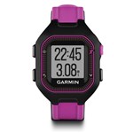 Garmin Forerunner25s-black N Purple Gps Running Watch