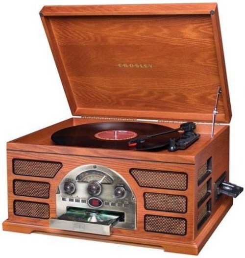 Crosley Cr66d-pa Rochester 5-in-1 Turntable Entertainment Center - Paprika