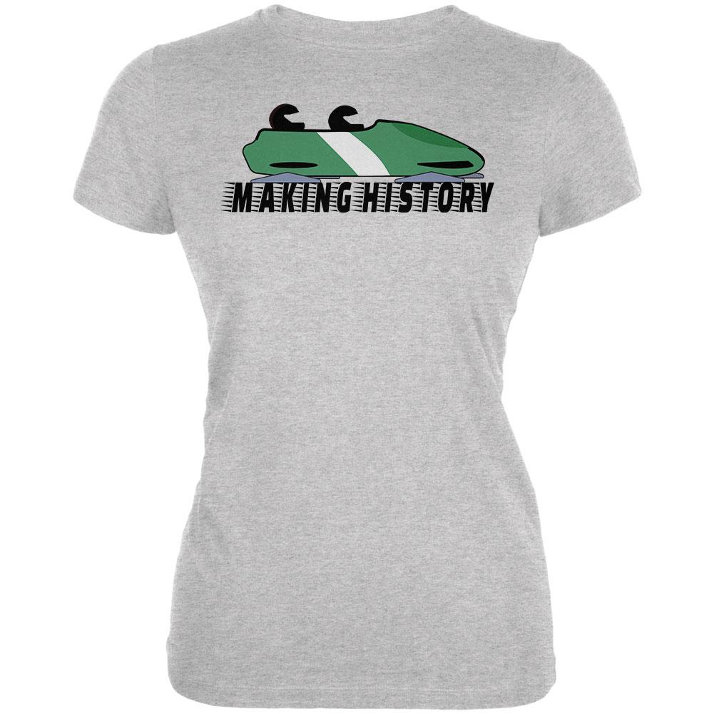 Nigerian Bobsled Team Making History Juniors Soft T Shirt