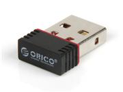 Orico Wrd150 High Sensitivity 802.11n 150 Mbps Usb 2.0 Mini Nano Wireless Adapter Support Ap Model / Windows / Linux / Mac