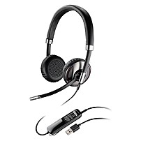 Plantronics Blackwire C520 Headset - Stereo - Usb - Wired - Over-the-head - Binaural - Supra-aural - Noise Cancelling Microphone 88861-01