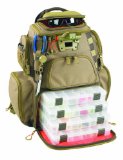 Wild River by CLC WT3604 Tackle Tek Nomad Lighted Backpack with Four PT3600 Trays