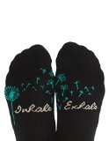 Toe Talk Inhale Exhale Grip Sock for Yoga Pilates Barre Dance Meditation Tai Chi