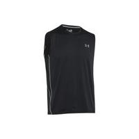 Under Armour Men's Sleeveless Tech T-Shirt - Black/Steel