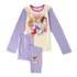 Disney Princesses Girl's Long Sleeve Pyjamas - Lilac/Cream - 5-6 Years