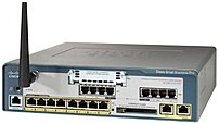 Cisco - 540w-fxo Unified Communications Wireless Router - 8 X 10/100base-tx Poe Lan, 1 X 10/100base-tx Wan, 1 X 10/100base-tx, 4 X Fxo - 1 X Vic - Ieee 802.11b/g - 54mbps Uc540w-fxo-k9