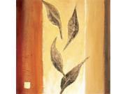 Leaf Innuendo I By Ursula Salemink-roos  Gallery Wrap Canvas Art Printed On Heavy Museum Grade Canvas.