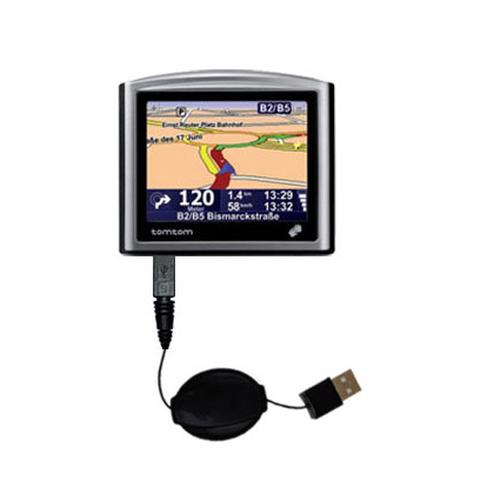 Retractable USB Cable for TomTom ONE Regional