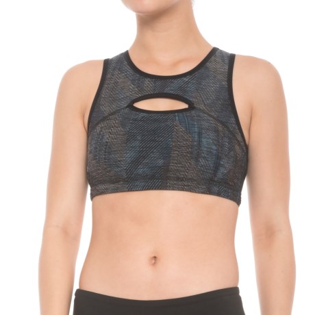 Paulette Reversible Sports Bra - Padded Cups, Low Impact (for Women)