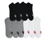 Zoo York Mens No-show Socks Sizes 10-13, Pack of 10