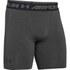 Under Armour Men's Armour Heat Gear Compression Training Shorts - Carbon Heather/Black