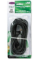Belkin Components A3l79125blks 25 Feet Patch Cable For Mac, Network And Pc - 2 X Rj45 Male - Cat5e Patch Snagless Molded - Black