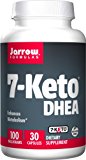 Jarrow Formulas 7-Keto DHEA, Enhances Metabolism, 100 mg, 30 Caps