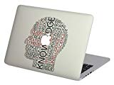 Northwood Trends Macbook Sticker Decal Vinyl Skin for 11 Inch Laptop or Apple - Unique Inspirational Modern Design (Removable, Embossed, Multicolor on Transparent Vinyl) Knowledge Inspired