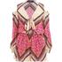 MINKPINK Women's  African Trance  Tie Bust Playsuit With Shoulder Cut Out Detail - Multi - M/UK 10
