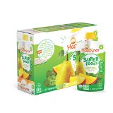 Happy Tot Organics Super Foods, Pears, Mangos and Spinach   Super Chia, 4.22-oz. Pouches (Pack of 16)