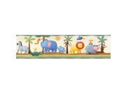 Roommates Rmk1137bcs Jungle Adventure Peel & Stick Border