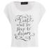 MINKPINK Women's Dreamers Tank Top - White Blush - M/UK 10