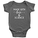 Made with Love and Science Baby Onesie for IVF, Surrogate