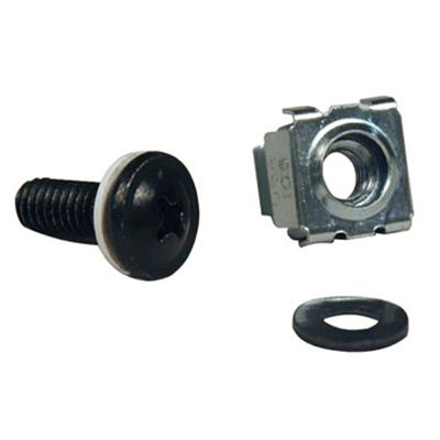 Tripplite Srcagenuts Rack Enclosure Cabinet Square Hole Hardware Kit M5 Screws & Washers
